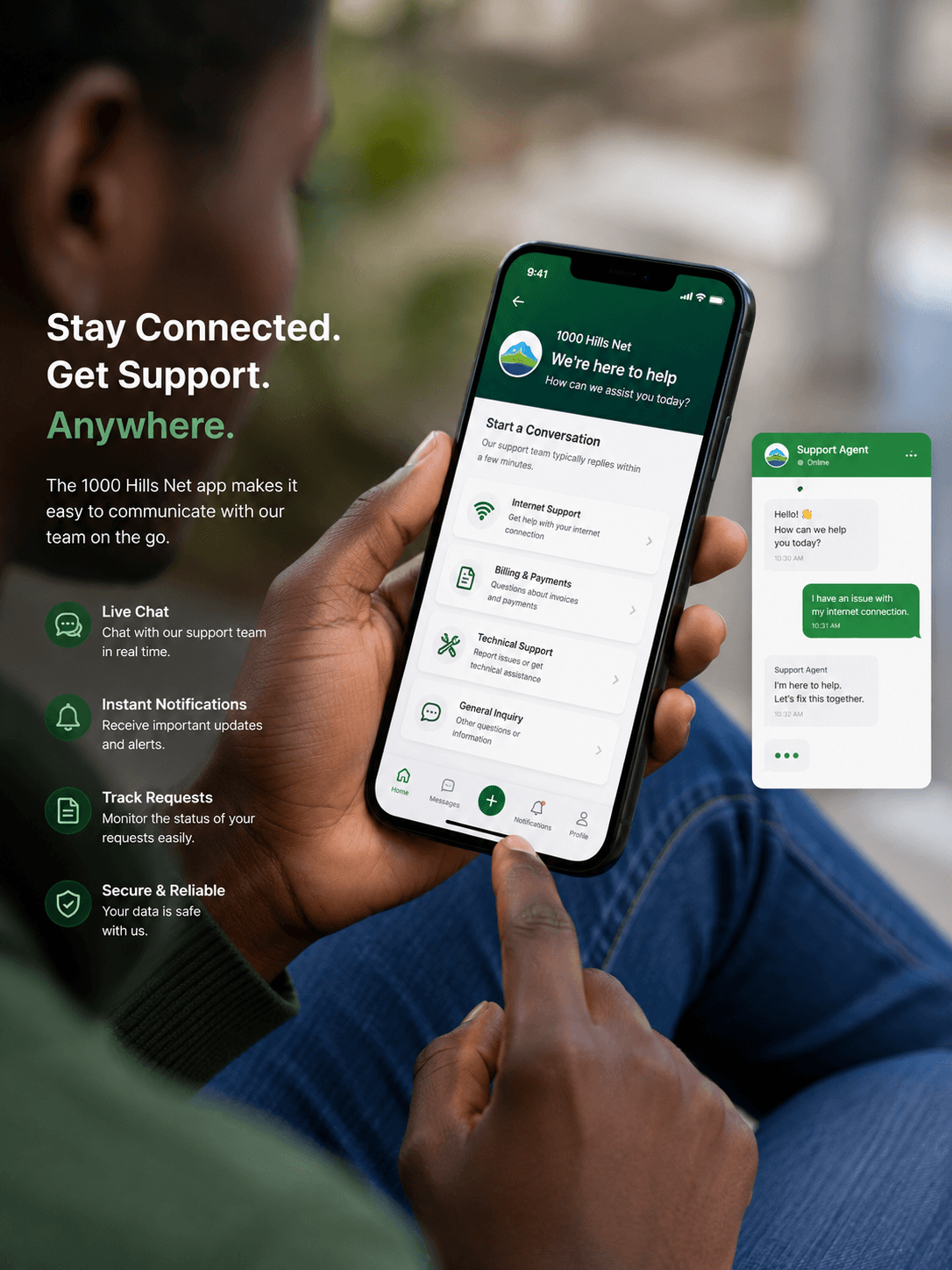 Customer Communication Mobile App